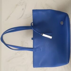 Vince Camuto blue leather purse